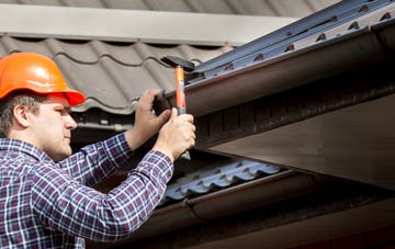 gutter repair Riby, Lincolnshire